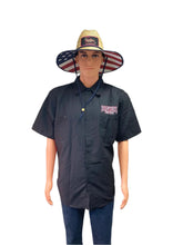 Load image into Gallery viewer, Shirt - Embroidered Button Up - Black
