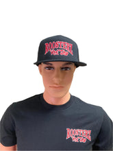 Load image into Gallery viewer, Hats - Black with black back - snap back flatbill

