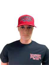 Load image into Gallery viewer, Hats - Red with black back - snap back
