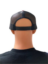 Load image into Gallery viewer, Hats - Red with black back - snap back

