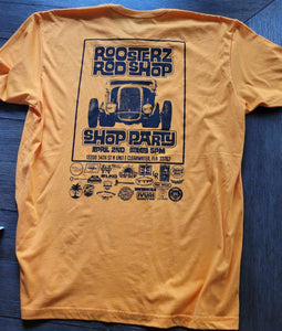 Shirt - Orange Roosterz Shop Party