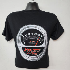 Shirt -  Roosterz Rod Shop Tach Tee