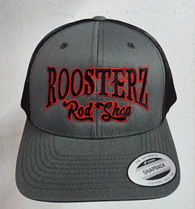 Hats - Gray with black back - snap back